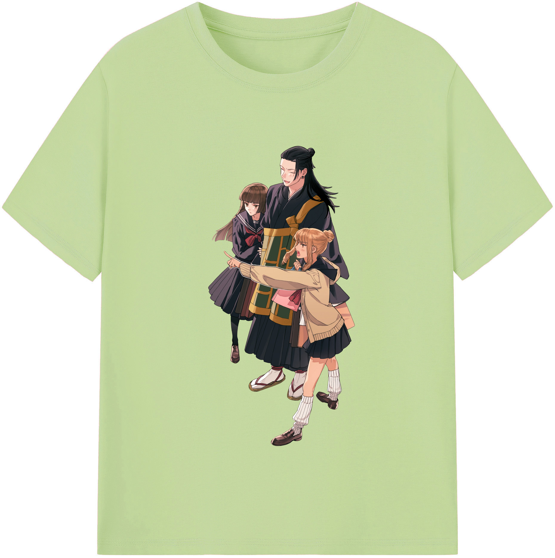 （画像用） 呪術廻戦 Jujutsu Kaisen 綿100％半袖Tシャツ（フロントプリント）